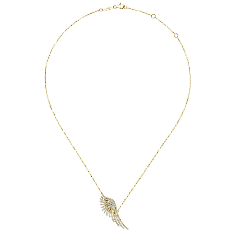 14K Yellow Gold Fashion Necklace - 0.46 ct - Shot 2