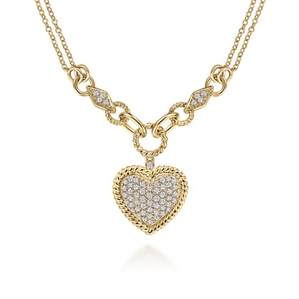 14K Yellow Gold Fashion Necklace
