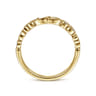 Fancy Wedding Ring in 14k Yellow Gold with Round Natural Diamond at Gabriel & Co.