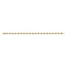 14K Yellow Gold Geometric Diamond and Sapphire Tennis Bracelet - 0.3 ct
