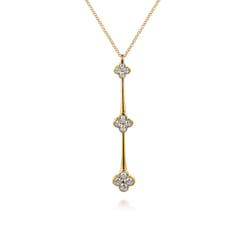 14K-Yellow-Gold-Graduating-Diamond-Clover-Vertical-Bar-Necklace1