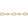 14K Yellow Gold Graduating Diamond Link Tennis Bracelet - 0.9 ct
