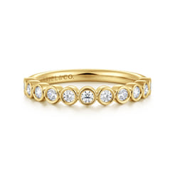 14K-Yellow-Gold-Half-Way-around-Bezel-Diamond-Wedding-Band1