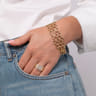 14K Yellow Gold Hollow Link Chain Bracelet