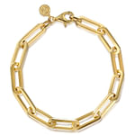 14K-Yellow-Gold-Hollow-Paperclip-Link-Chain-Bracelet1