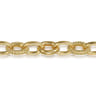 14K Yellow Gold Hollow Tube Bujukan Link Bracelet