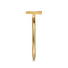 14K Yellow Gold Initial Y Stackable Ring