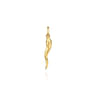 14K Yellow Gold Italian Horn Pendant