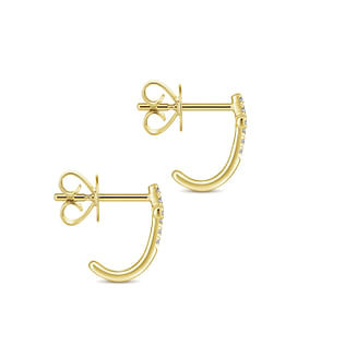 14K-Yellow-Gold-J-Curve-Diamond-Cross-Stud-Earrings3