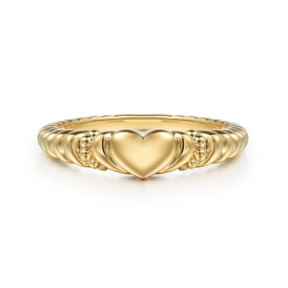 14K Yellow Gold Ladies Ring