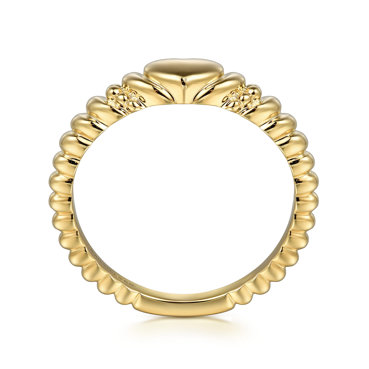 14K Yellow Gold Ladies Ring - Shot 2