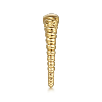 14K Yellow Gold Ladies Ring