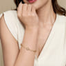14K Yellow Gold Link Chain Bracelet