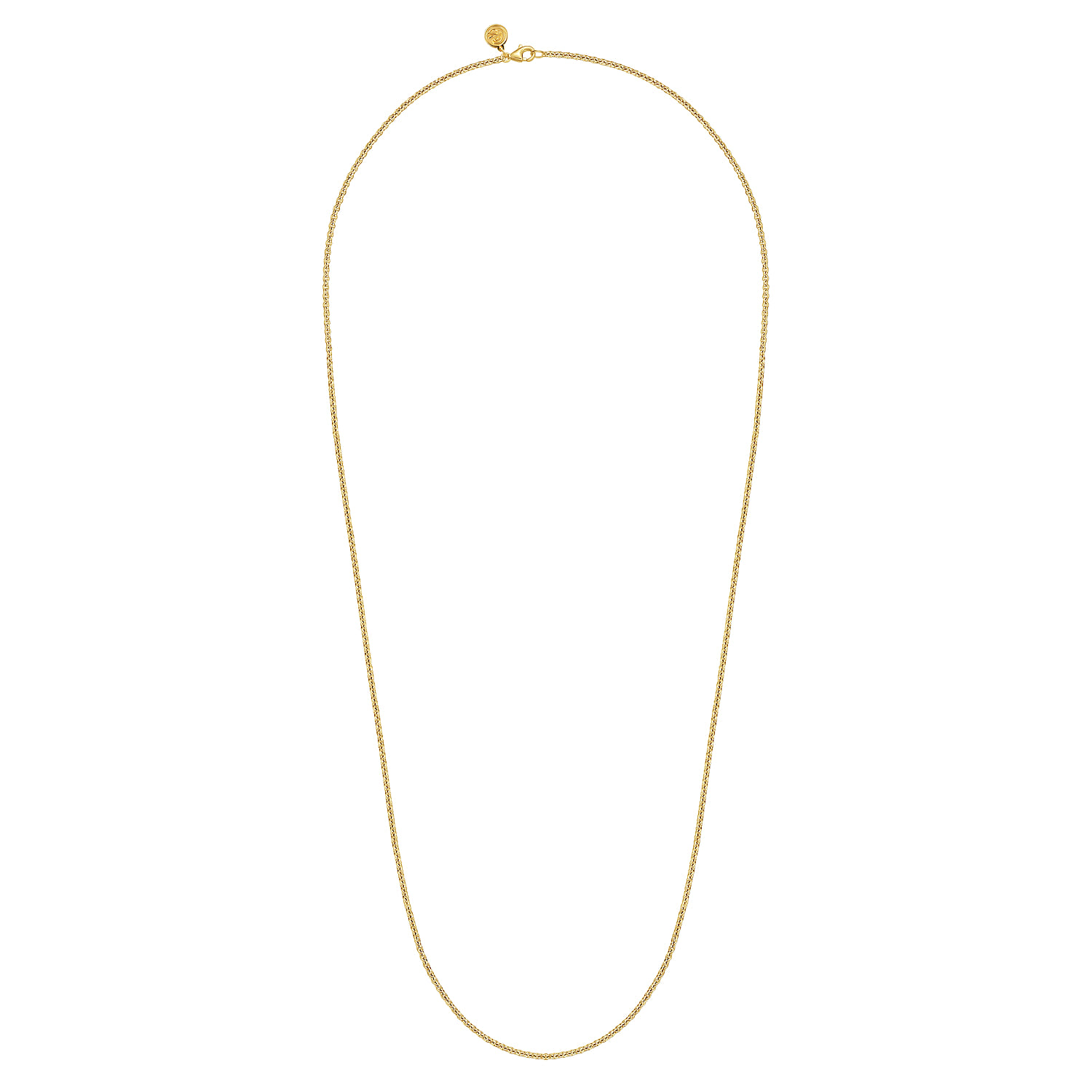 14K Yellow Gold Link Chain Necklace - Shot 2