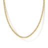 14K Yellow Gold Link Chain Necklace