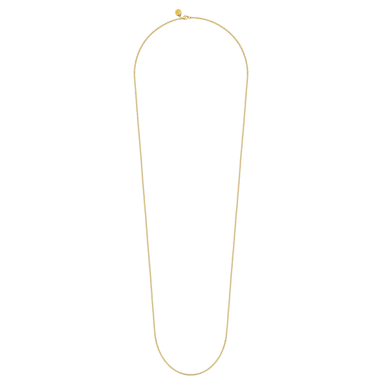 14K Yellow Gold Link Chain Necklace - Shot 2