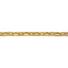 14K Yellow Gold Link Chain and Anchor Men's Bracelet