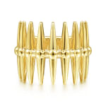 14K-Yellow-Gold-Long-Spikes-Statement-Ring1