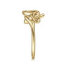 14K Yellow Gold Love Ring