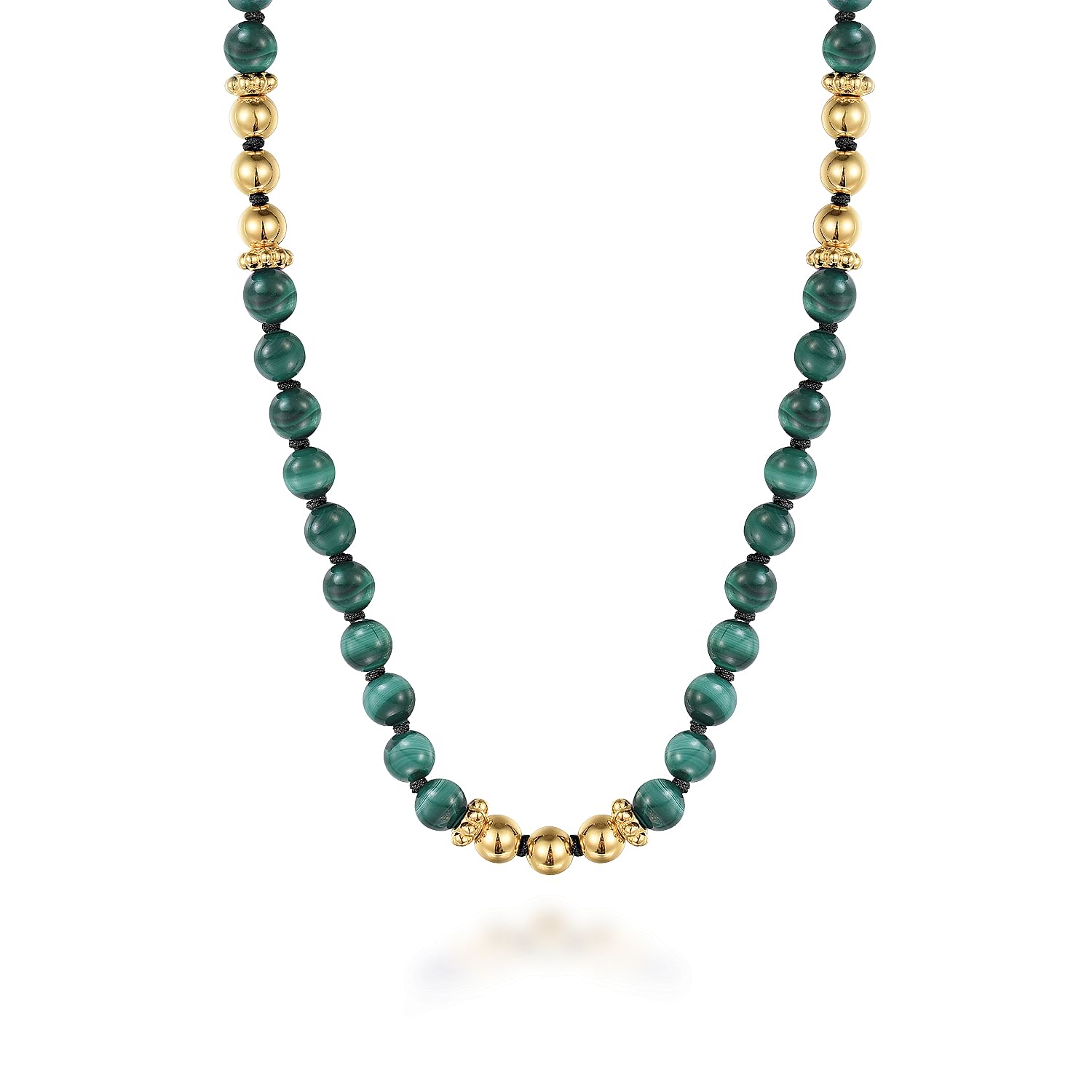 Shops 14k beaded necklace