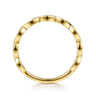 14K Yellow Gold Maqurise Shape Stackable Ring