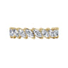 Fancy Wedding Ring in 14k Yellow Gold with Marquise Natural Diamond at Gabriel & Co.