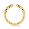 Open Ring Wedding Ring in 14k Yellow Gold with Marquise Natural Diamond at Gabriel & Co.