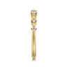 Open Ring Wedding Ring in 14k Yellow Gold with Marquise Natural Diamond at Gabriel & Co.