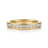 14K Yellow Gold Matching Diamond Wedding Band - 0.5 ct