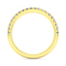 14K Yellow Gold Matching Wedding Band - 0.28 ct