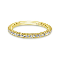14K Yellow Gold Matching Wedding Band