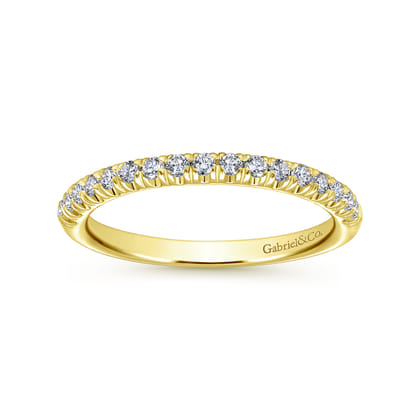14K Yellow Gold Matching Wedding Band