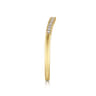 14K Yellow Gold Matching Wedding Band - 0.05 ct
