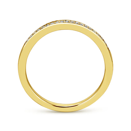 14K Yellow Gold Matching Wedding Band