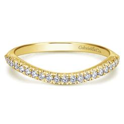 14K Yellow Gold Matching Wedding Band