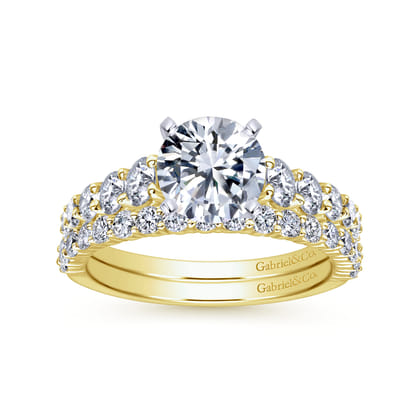 14K Yellow Gold Matching Wedding Band