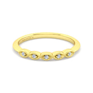 14K Yellow Gold Matching Wedding Band