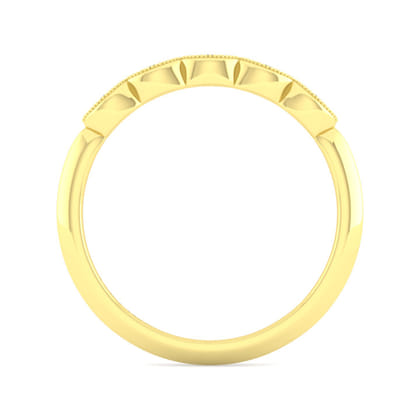 14K Yellow Gold Matching Wedding Band