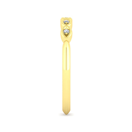 14K Yellow Gold Matching Wedding Band