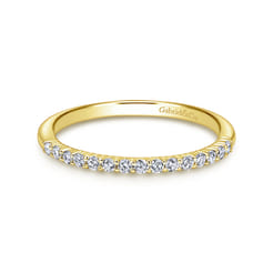 14K Yellow Gold Matching Wedding Band
