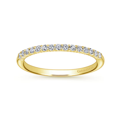 14K Yellow Gold Matching Wedding Band
