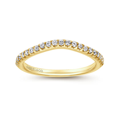 14K Yellow Gold Matching Wedding Band