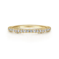 14K Yellow Gold Matching Wedding Band