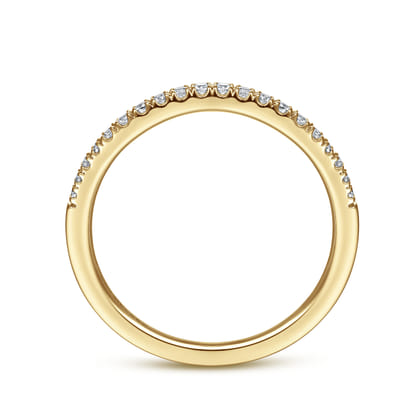 14K Yellow Gold Matching Wedding Band