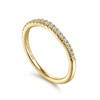 14K Yellow Gold Matching Wedding Band