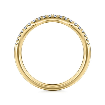14K Yellow Gold Matching Wedding Band