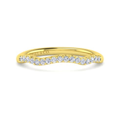 14K Yellow Gold Matching Wedding Band