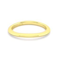 14K Yellow Gold Matching Wedding Band