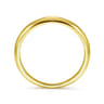 14K Yellow Gold Matching Wedding Band