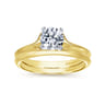 14K Yellow Gold Matching Wedding Band